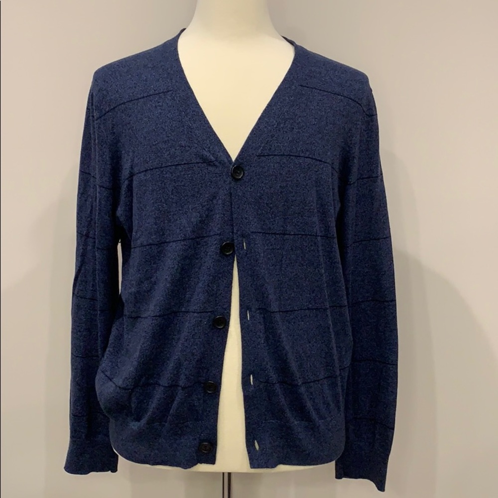 Banana Republic navy cardigan